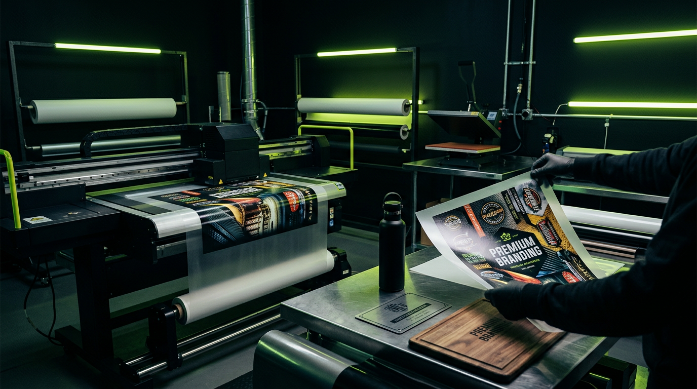 Technical guide to UV-DTF printing: from file preparation to correct application